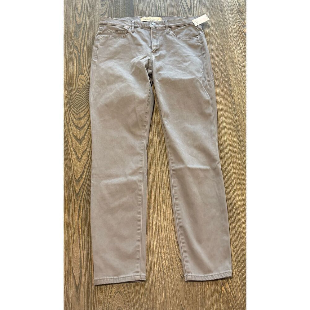 NWT GAP 1969 Womens True Skinny Ankle Jeans Mid Rise Soft Denim Gray Size 29